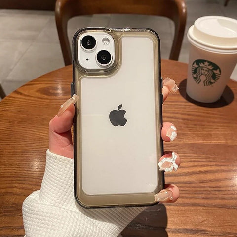 Clear Shockproof iPhone Case