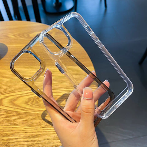 Clear Shockproof iPhone Case