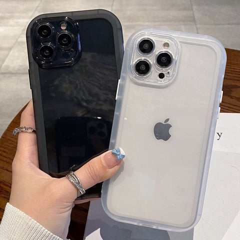 iPhone Case Silicone Bumper Transparent - Casefy