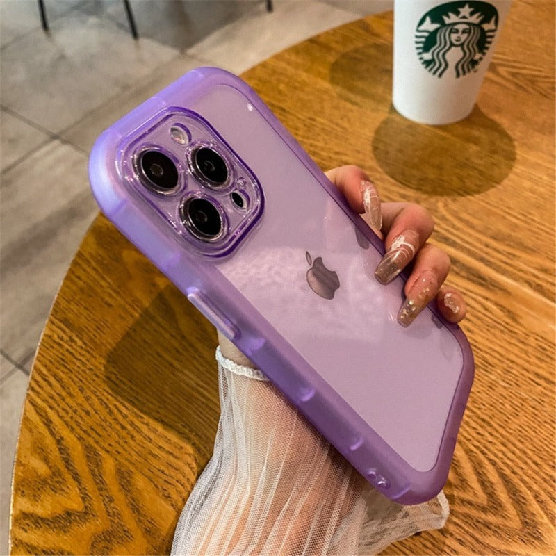 iPhone Case Silicone Bumper Transparent - Casefy