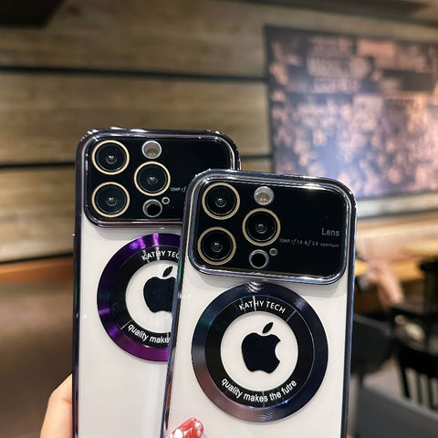 MagSafe Case Transparent  for iPhone Full Camera Protection