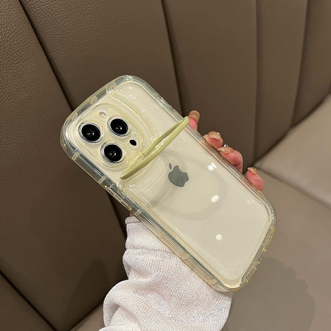 iPhone Case Invisible Folding Holder Camera Lens Ring Stand - Casefy