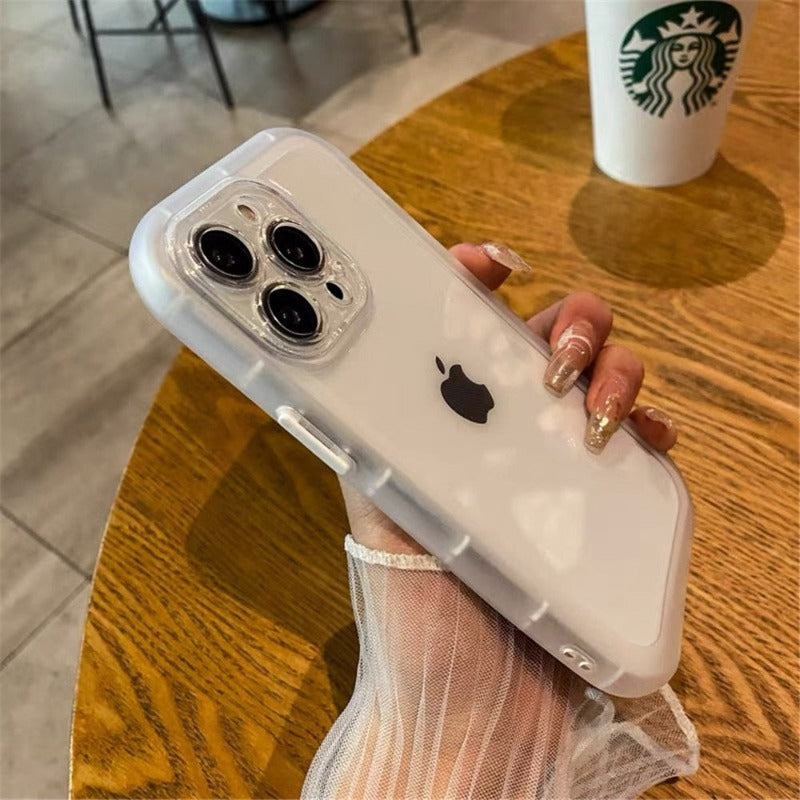 iPhone Case Silicone Bumper Transparent - Casefy