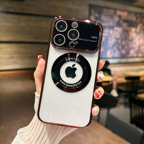 MagSafe Case Transparent  for iPhone Full Camera Protection