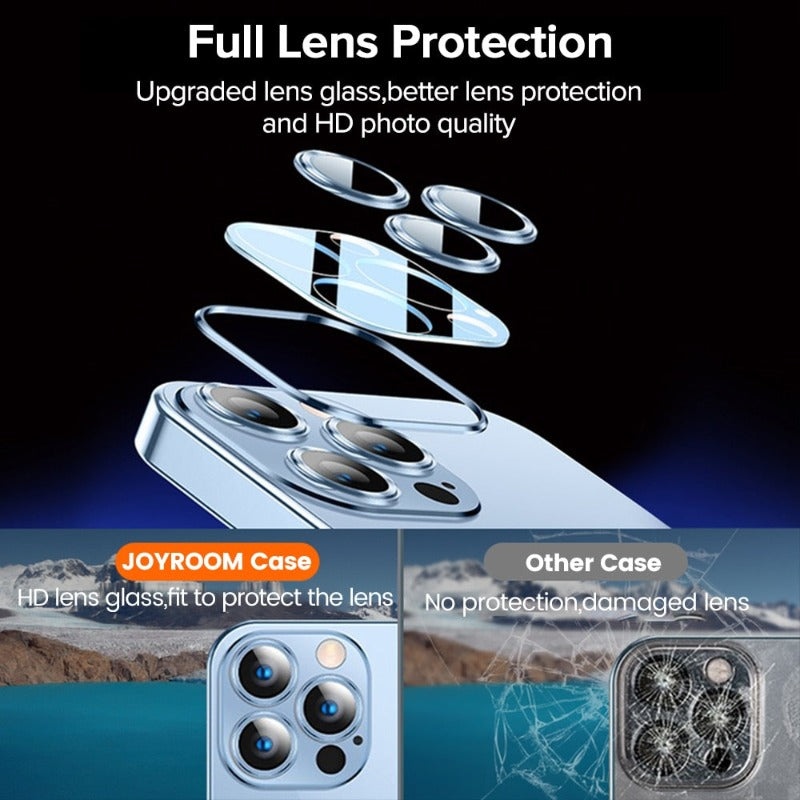 iPhone Case Square Plating Transparent Lens Protective Soft Silicone Cover - Casefy