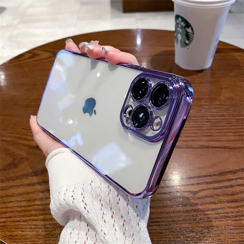 iPhone Case Silicone Frame Shockproof Cover - Casefy