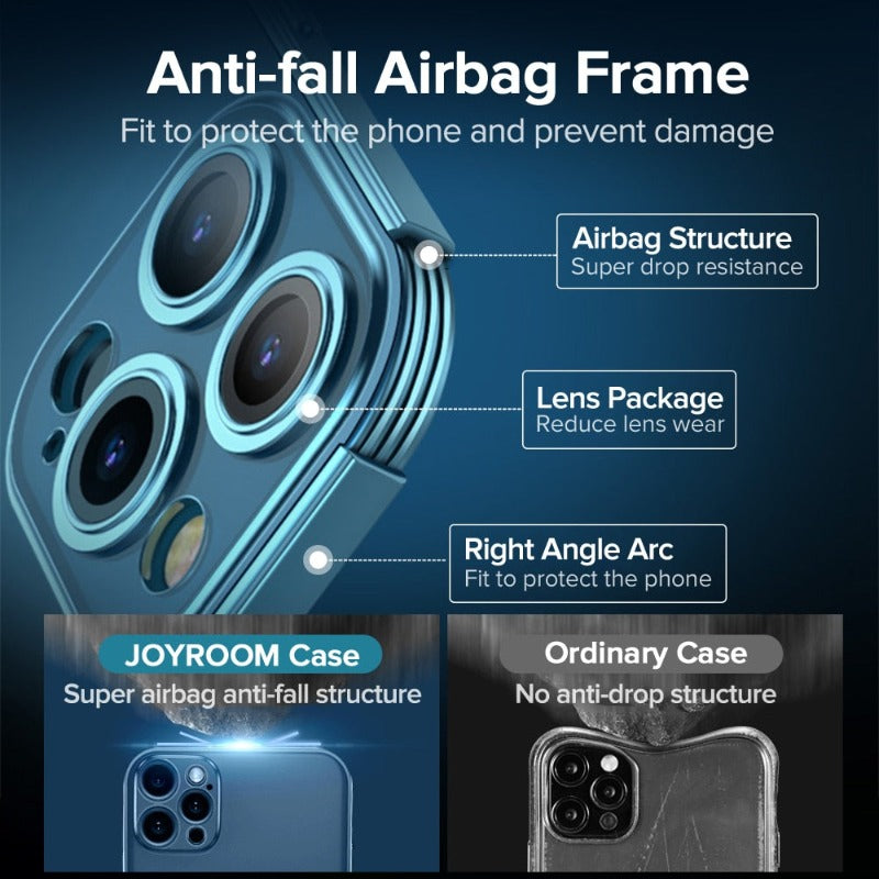 iPhone Case Square Plating Transparent Lens Protective Soft Silicone Cover - Casefy