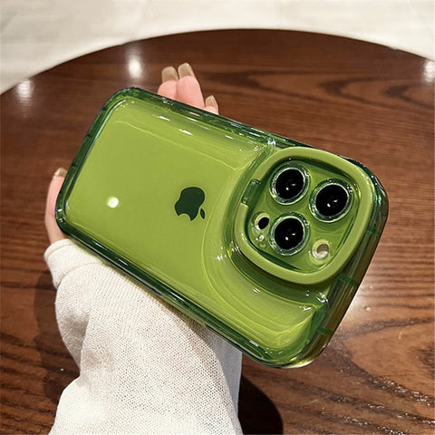 iPhone Case Invisible Folding Holder Camera Lens Ring Stand - Casefy