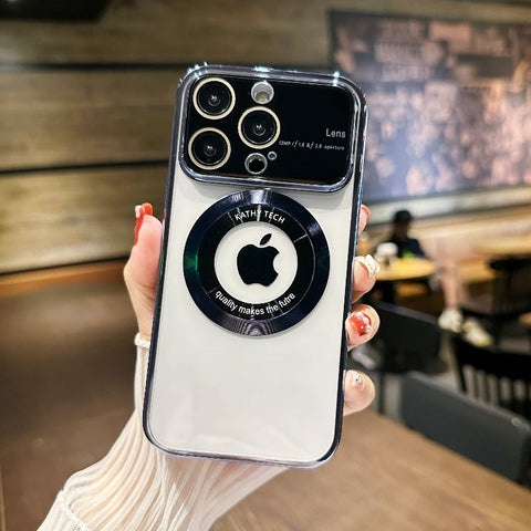 MagSafe Case Transparent  for iPhone Full Camera Protection
