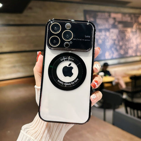 MagSafe Case Transparent  for iPhone Full Camera Protection