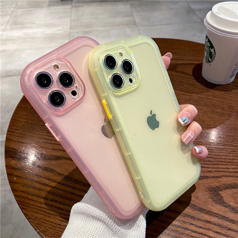 iPhone Case Silicone Bumper Transparent - Casefy