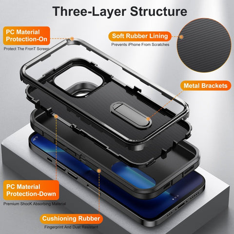 iPhone Case Heavy Armor Shockproof Defend - Casefy