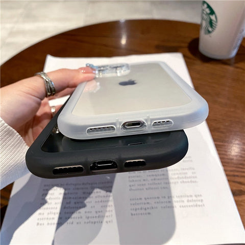 iPhone Case Silicone Bumper Transparent - Casefy
