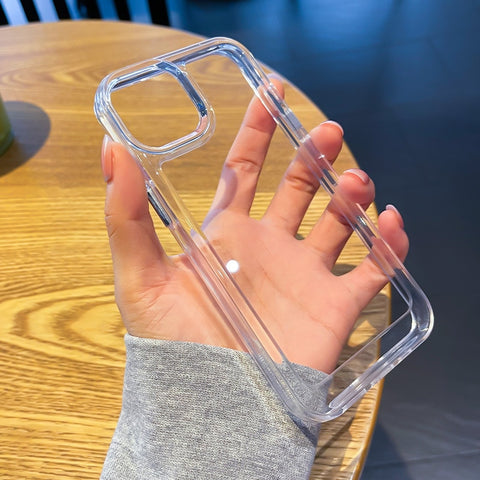 Clear Shockproof iPhone Case