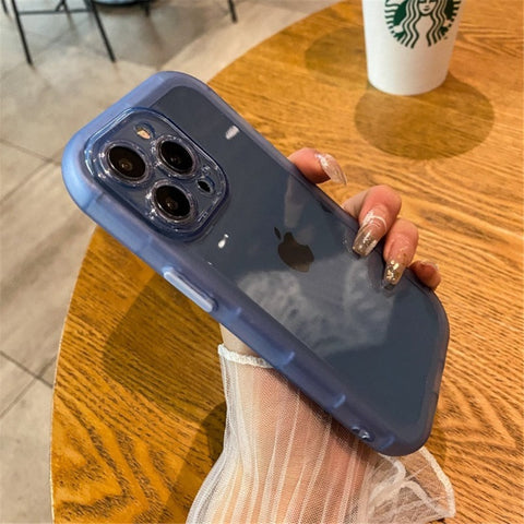 iPhone Case Silicone Bumper Transparent - Casefy