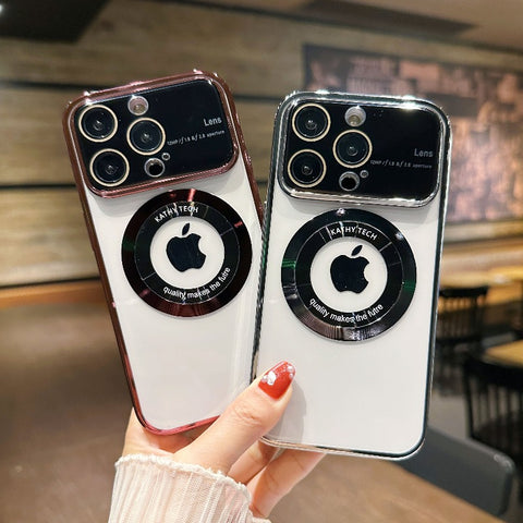 MagSafe Case Transparent  for iPhone Full Camera Protection