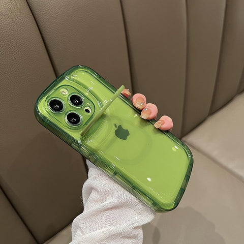 iPhone Case Invisible Folding Holder Camera Lens Ring Stand - Casefy